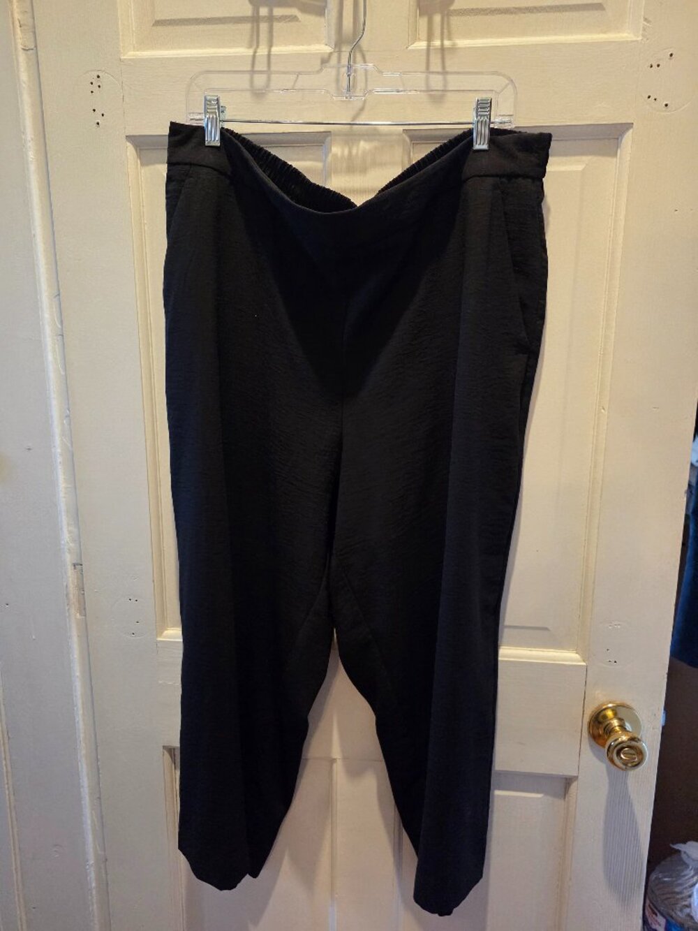 Women's Nine West Pull-On Wide-Leg Crop Pants Nine West - Size XXL